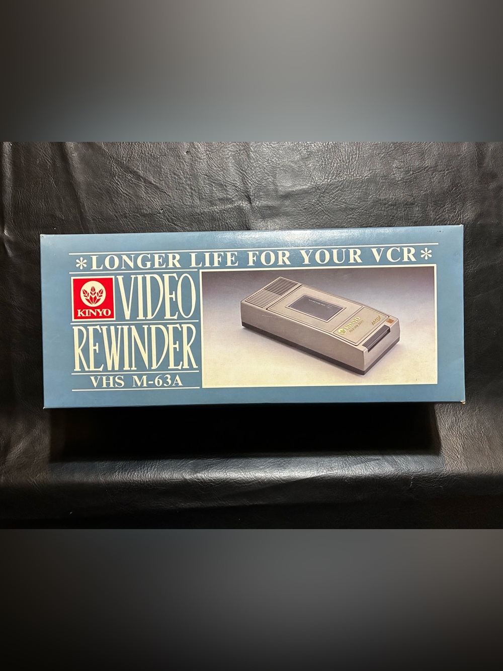 Kinyo M-63A VHS Video Cassette Tape Rewinder New In Box, Read Description!